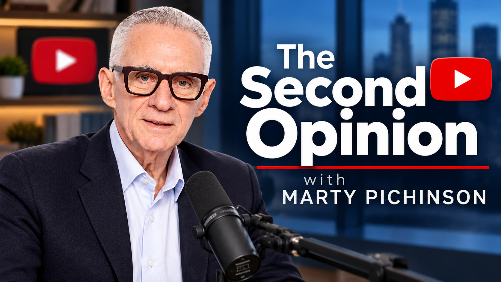 The Second Opinion with Marty Pichinson, YouTube video card